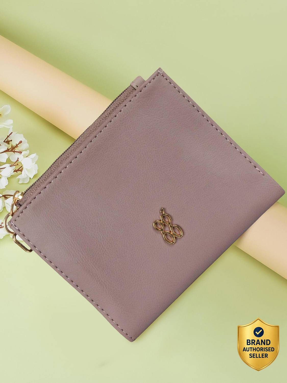 Baggit Women Casual Purple Artificial Leather Wallet