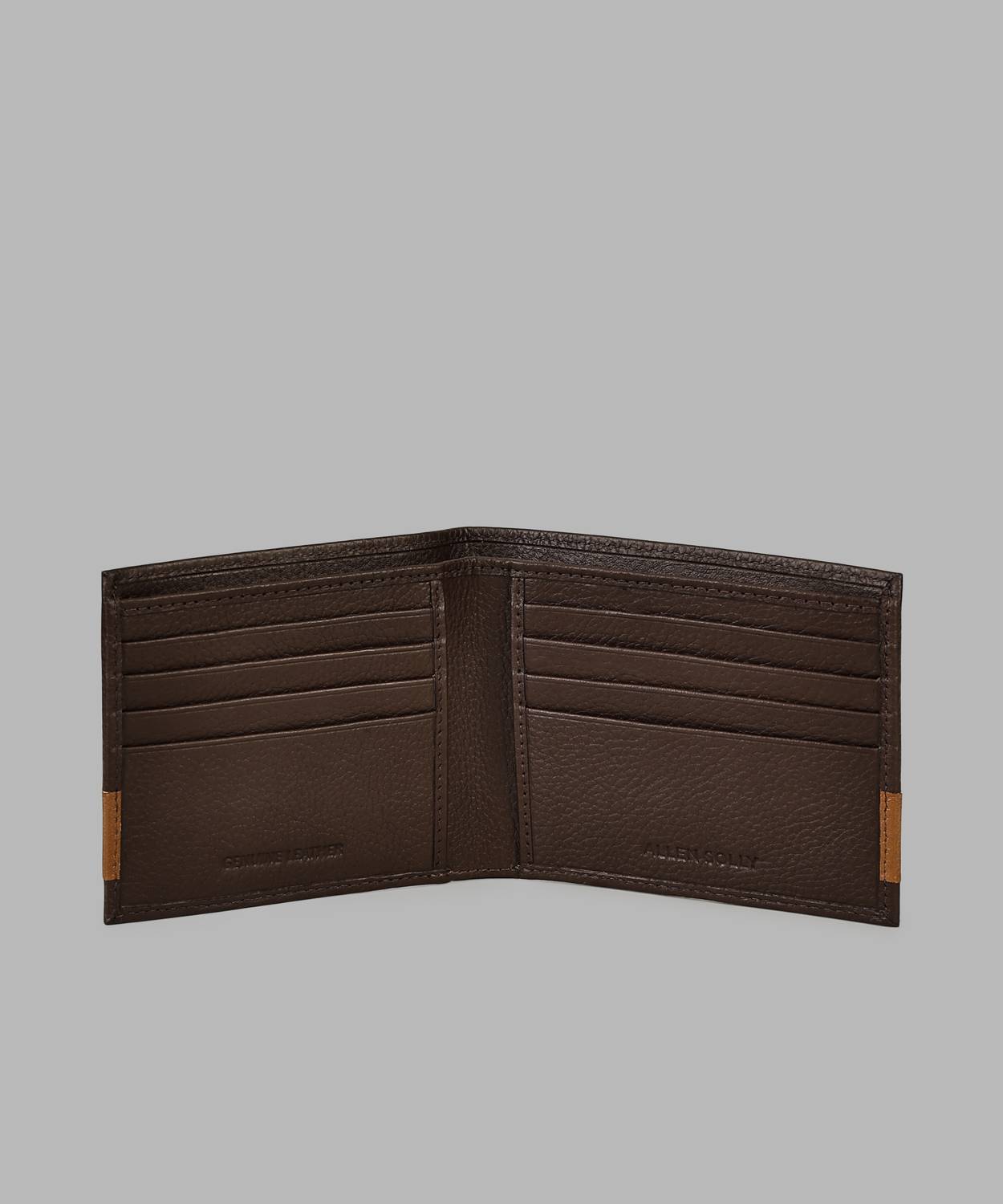 Allen Solly Men Brown Leather Wallet - Image 5