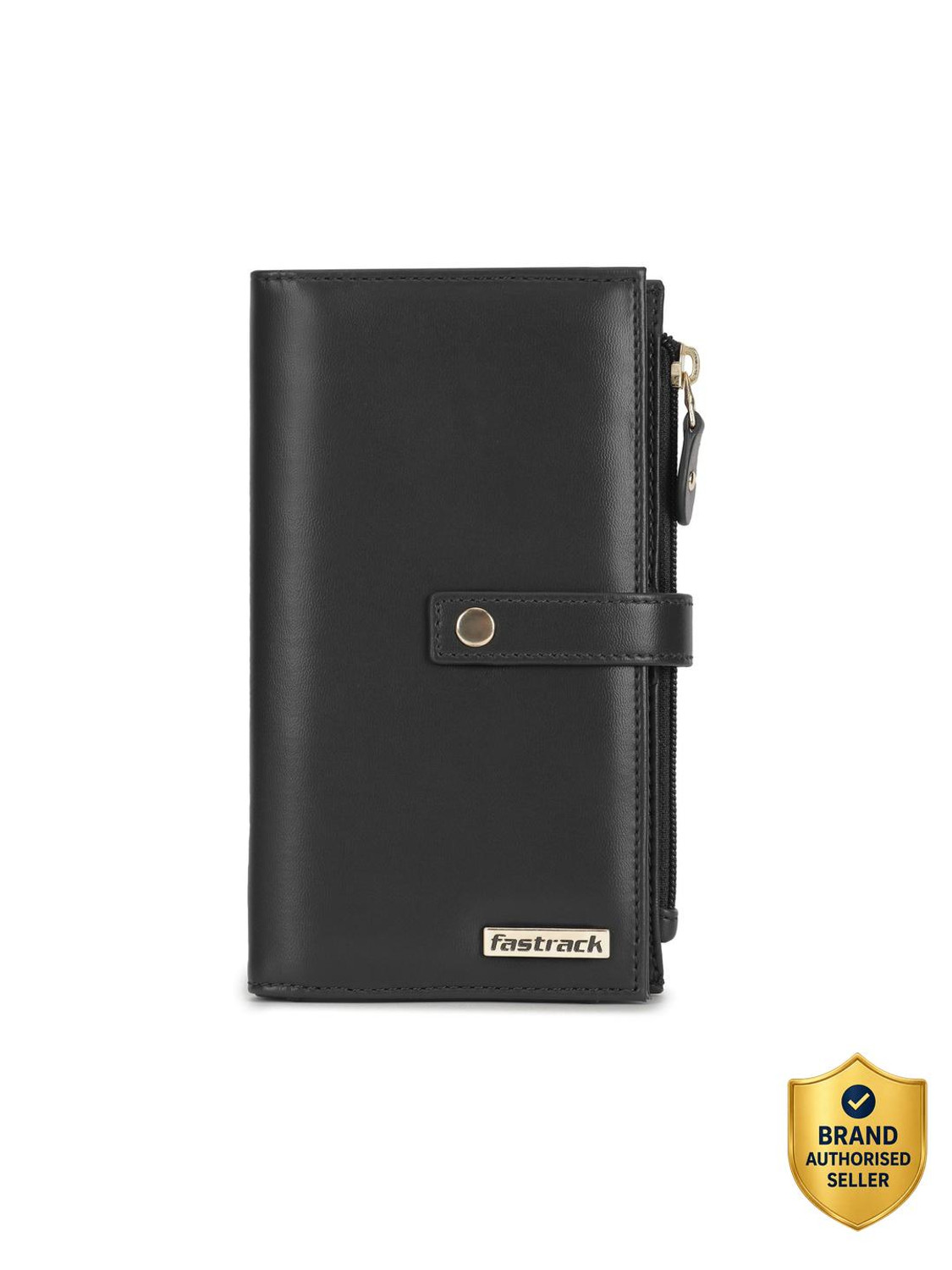 Fastrack Women Casual Black Artificial Leather Wallet