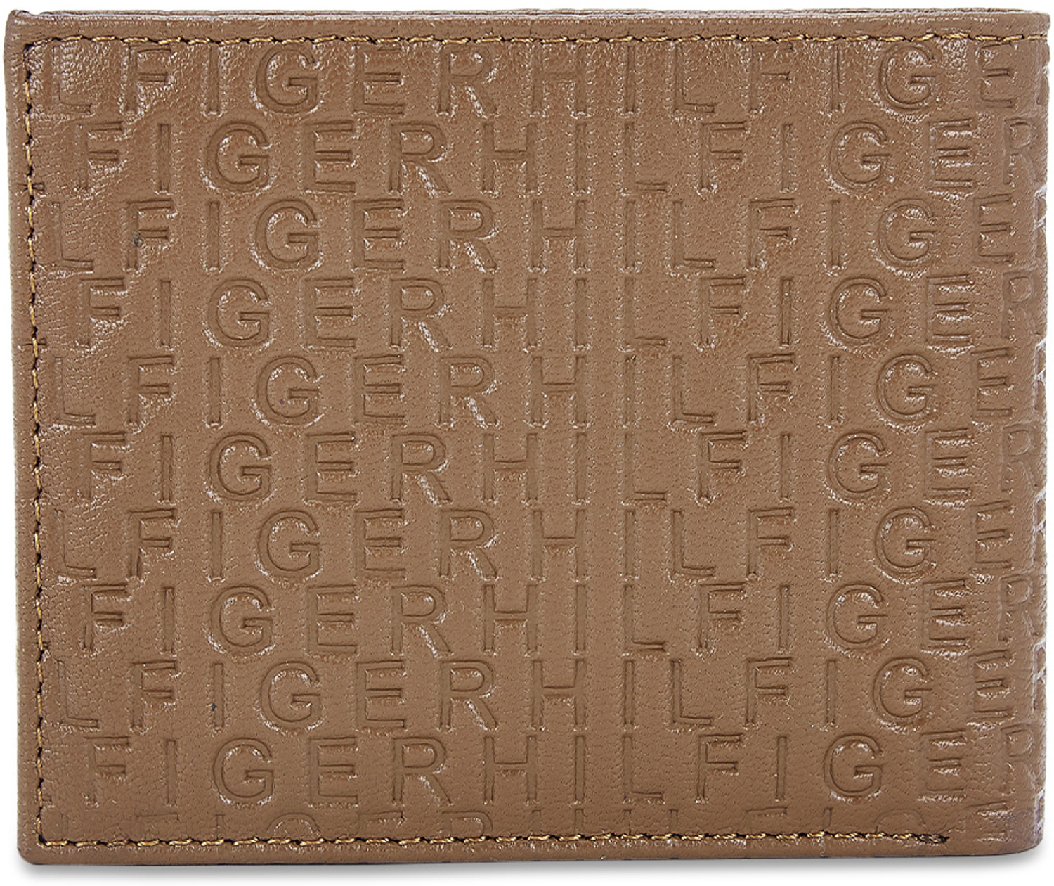 Image of TOMMY HILFIGER Men Casual Tan Genuine Leather Wallet