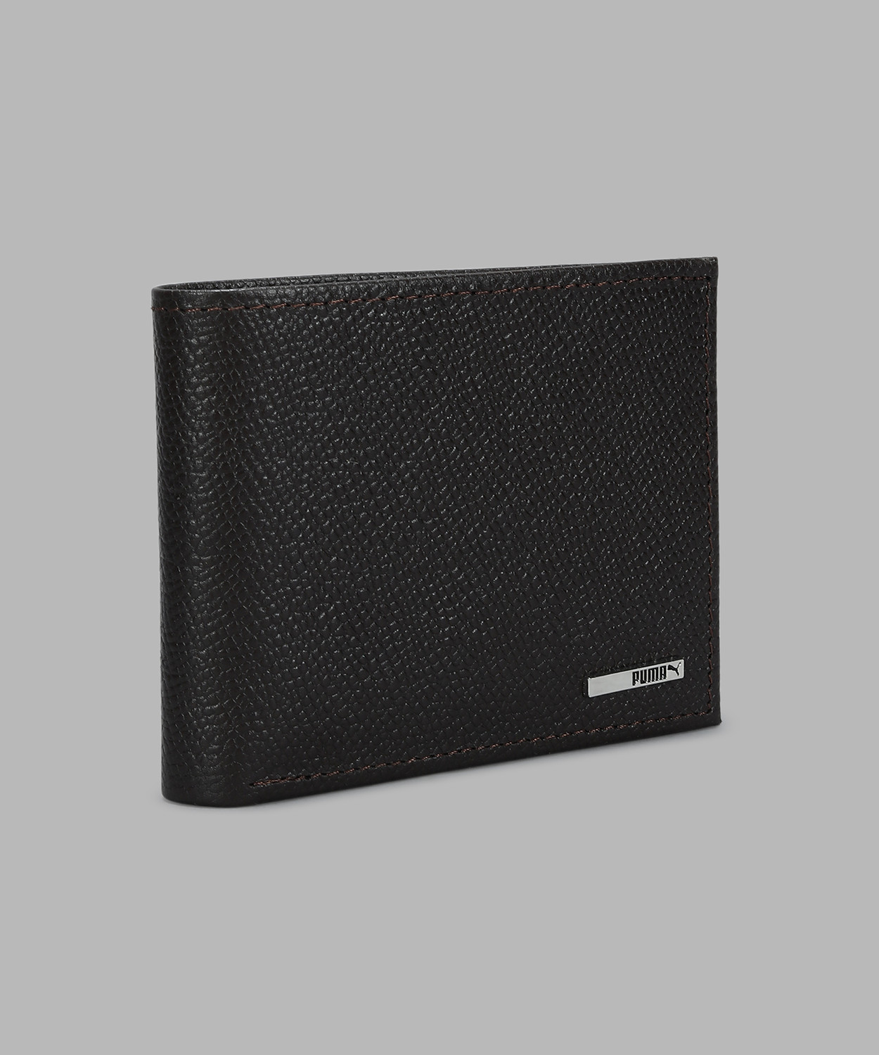 Image of PUMA Men & Women Black Artificial Leather Wallet