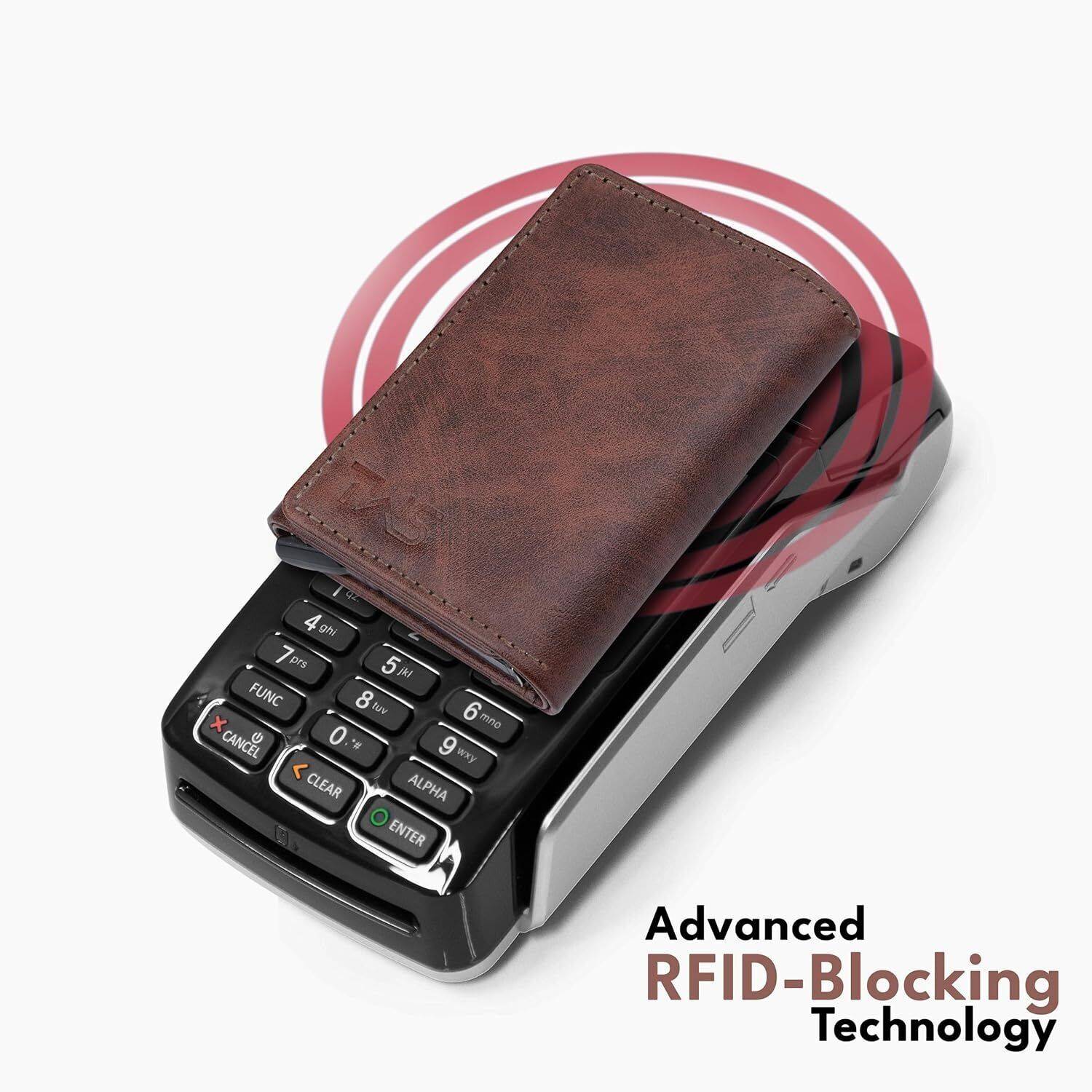 thewalletstore Men Brown Artificial Leather Wallet - Image 3