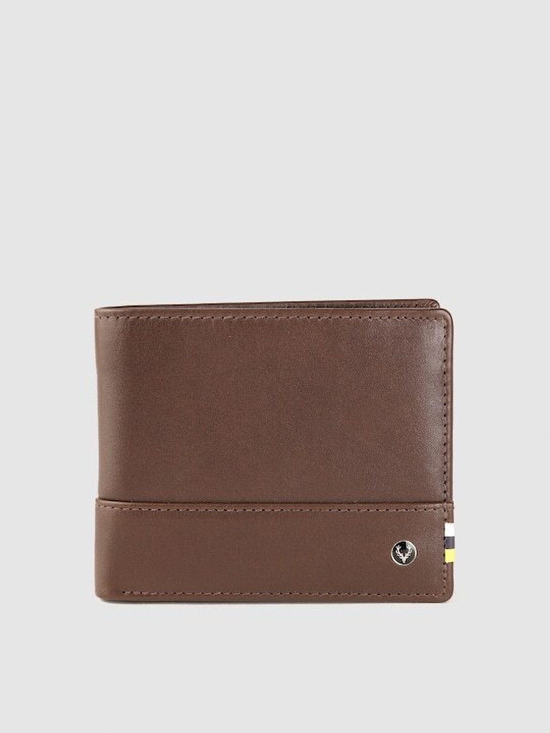 Allen Solly Men Casual, Formal Brown Genuine Leather Wallet