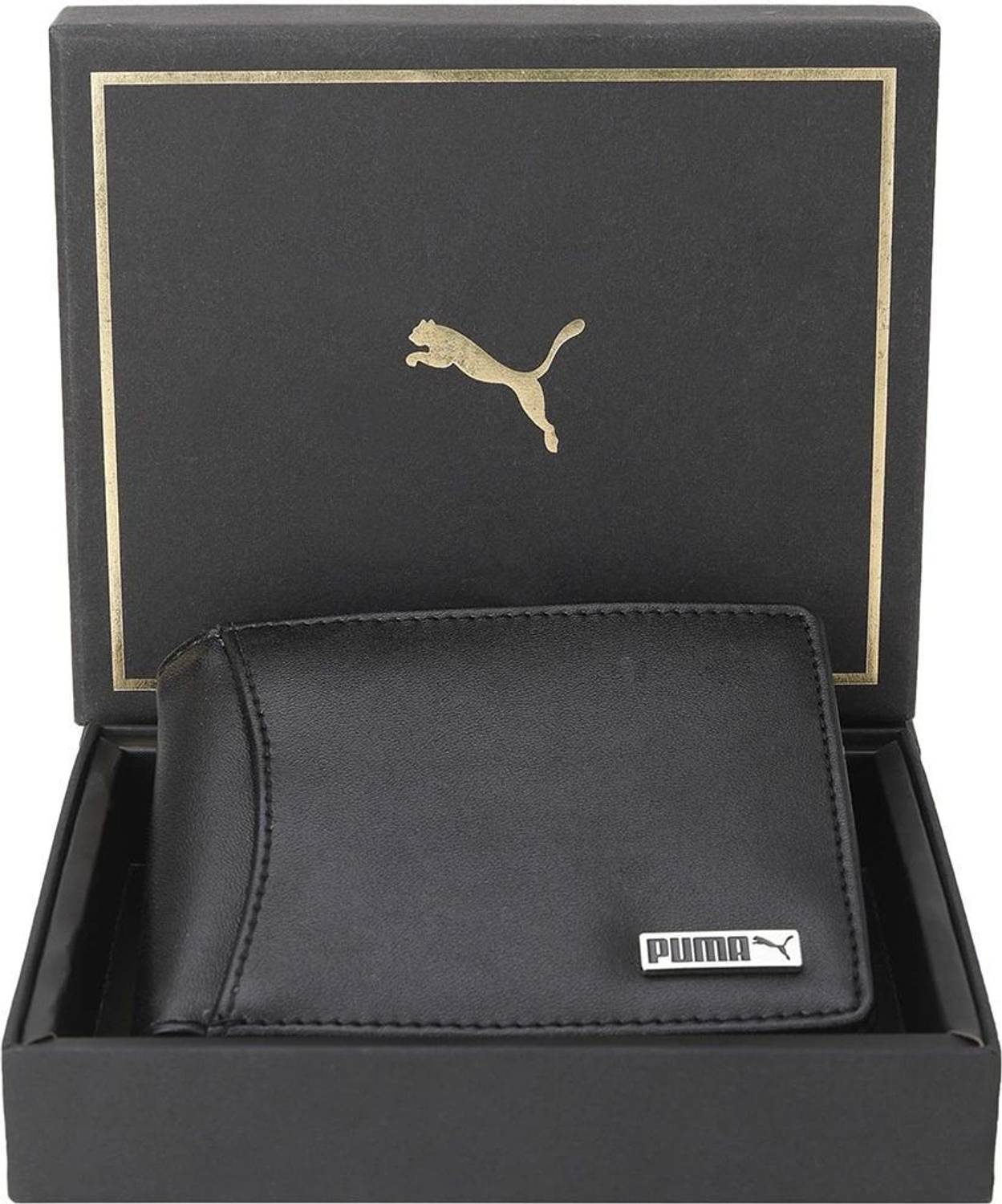 PUMA Black Artificial Leather Wallet