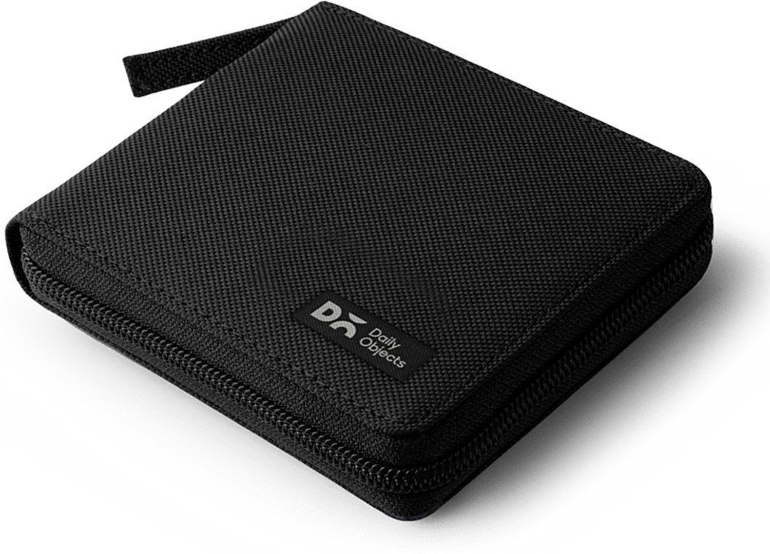 Image of DailyObjects Men & Women Casual Black Canvas Wallet