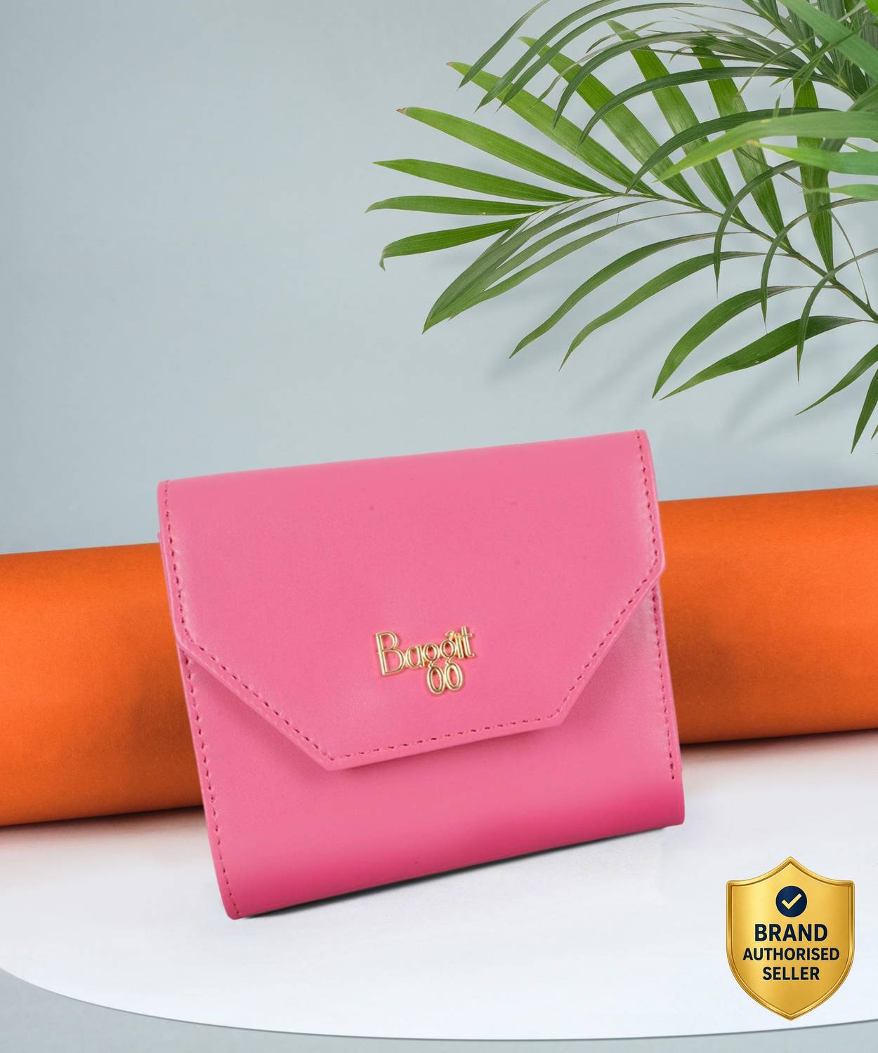 Baggit Women Casual Pink Artificial Leather Wallet
