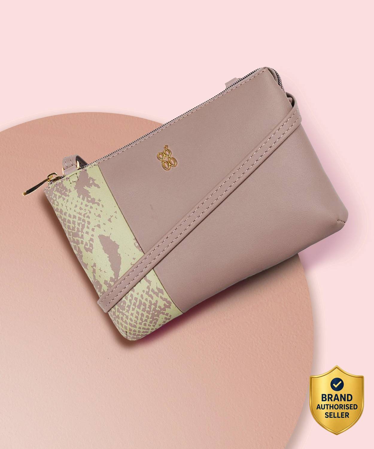 Baggit Women Casual Purple Artificial Leather Wallet