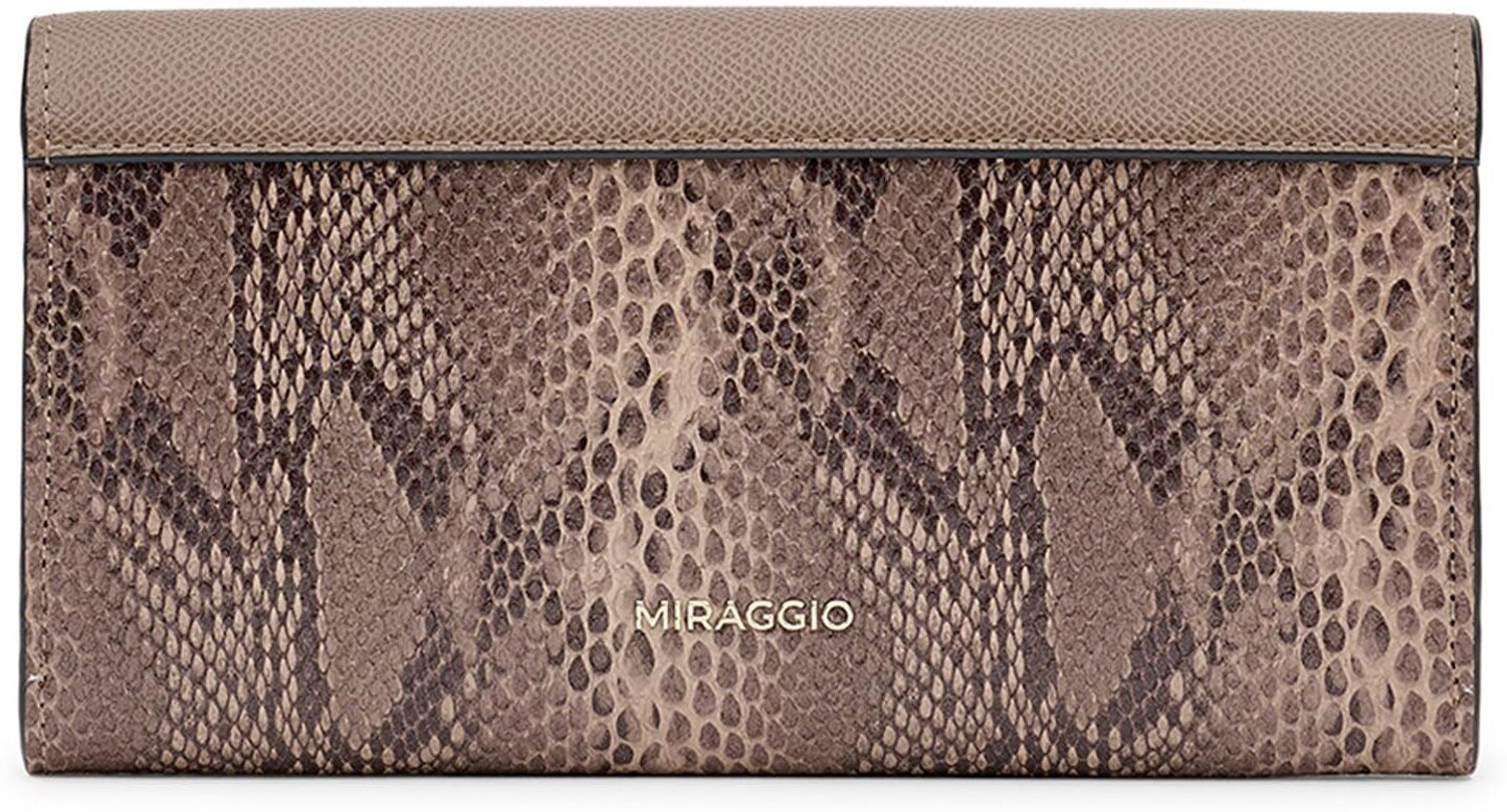Image of Miraggio Women Beige Artificial Leather Wallet
