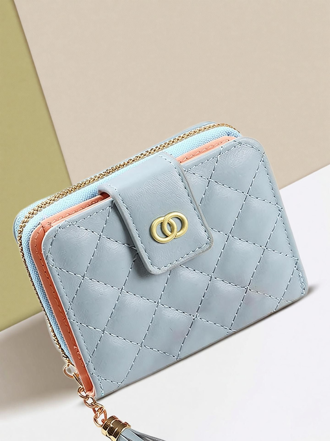 Image of SYGA Girls Casual Blue Artificial Leather Wallet