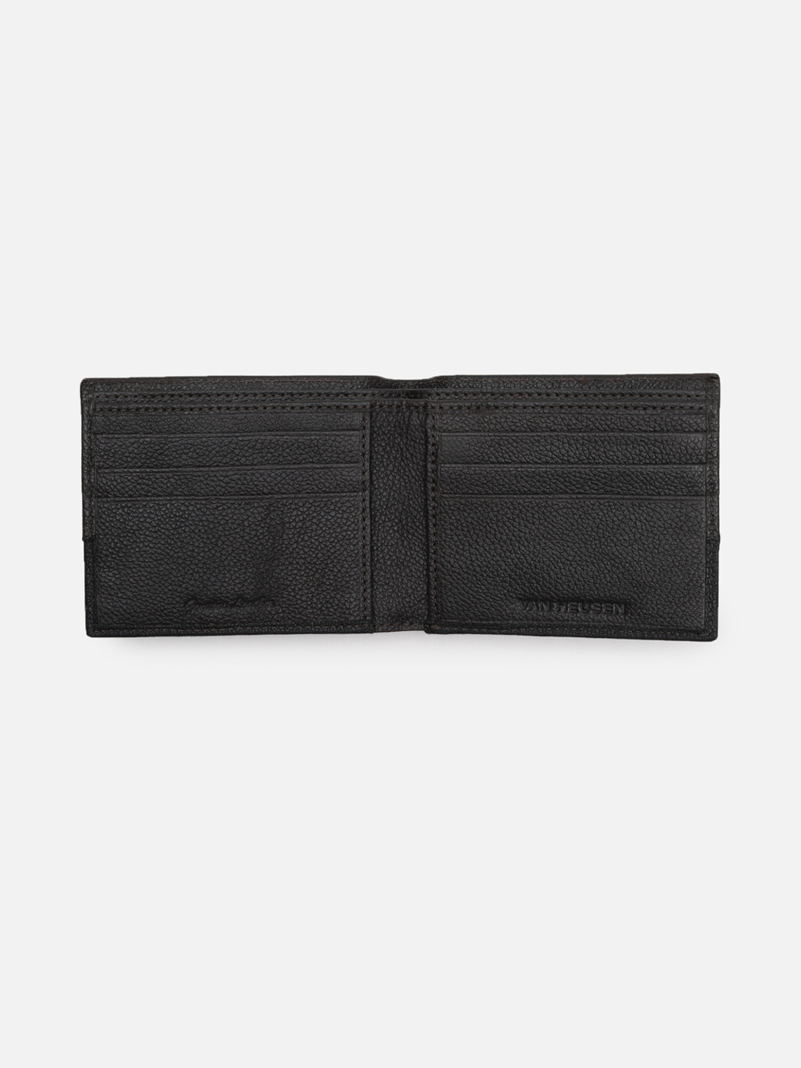 Image of VAN HEUSEN Men Multicolor Genuine Leather Wallet (6 Card Slots)