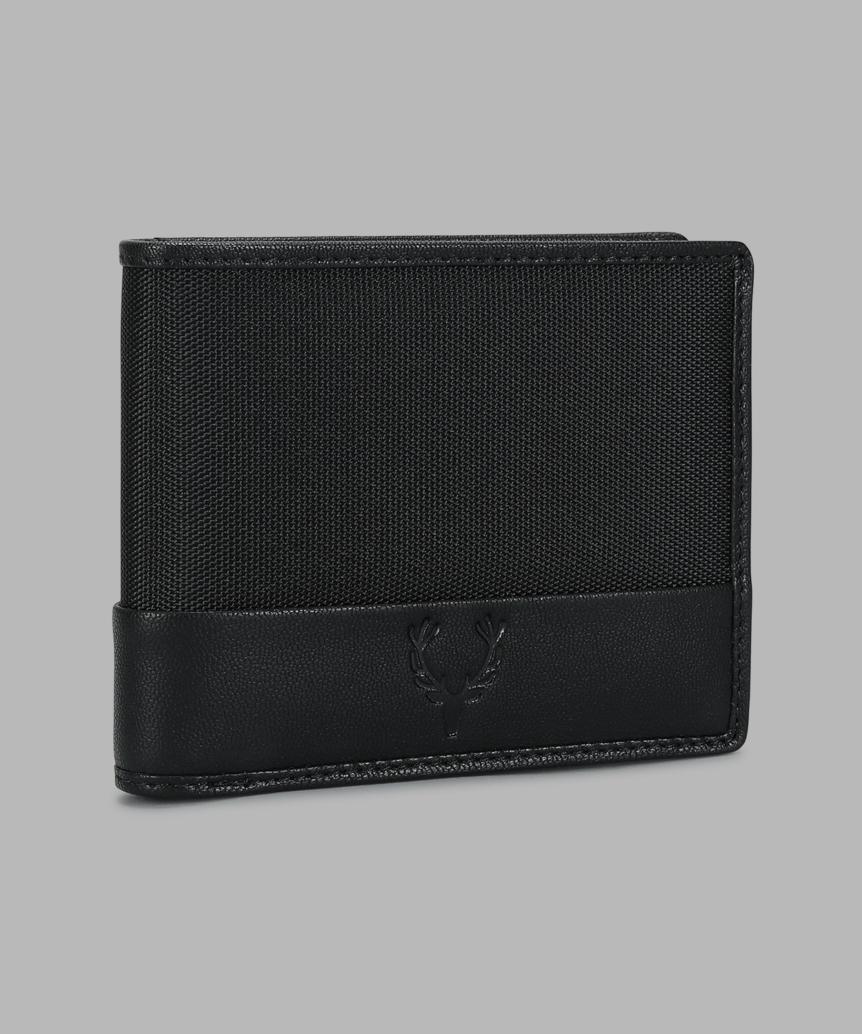 Image of Allen Solly Men Black Genuine Leather Wallet