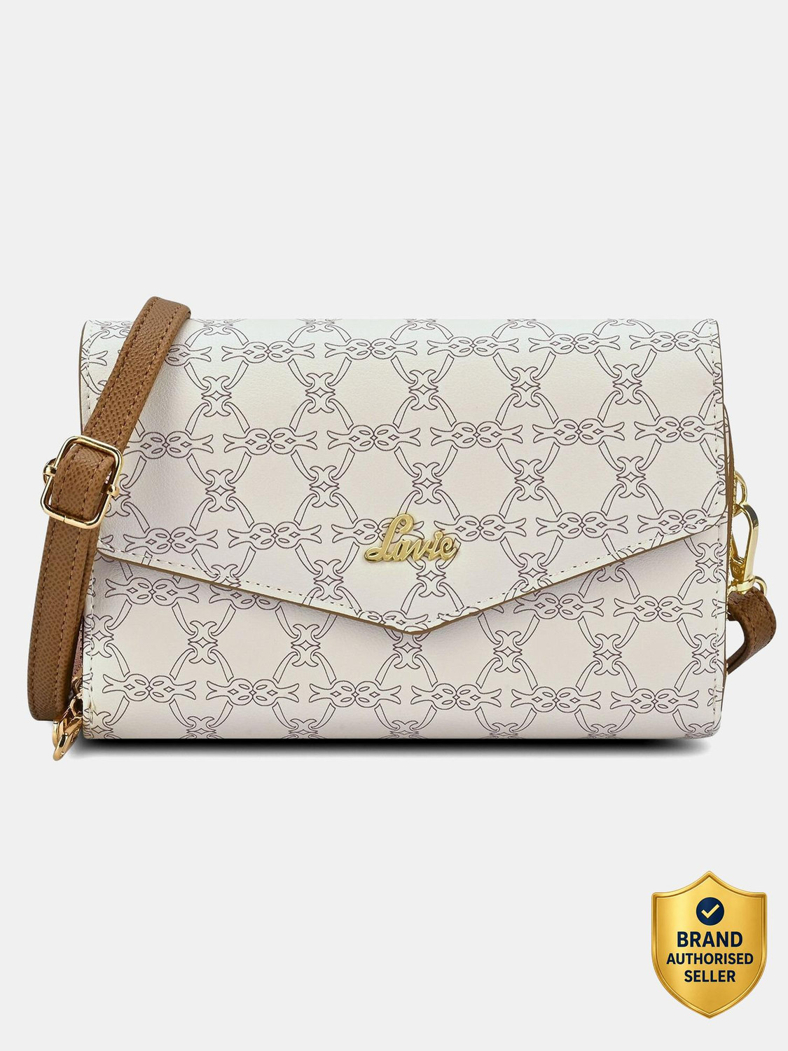 Image of LAVIE Women Casual White Artificial Leather Wallet