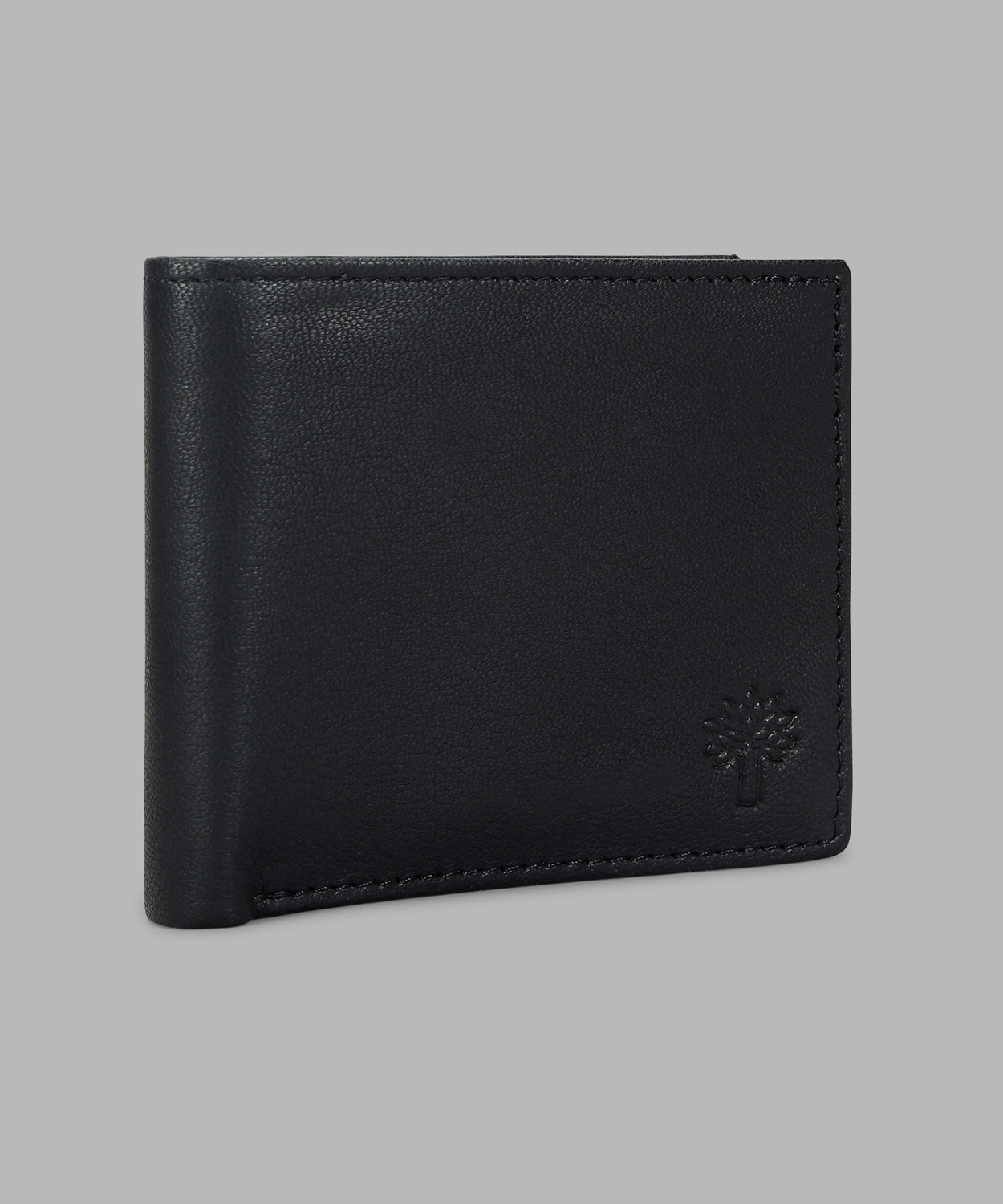 Image of WOODLAND Men Casual Black Genuine Leather Wallet