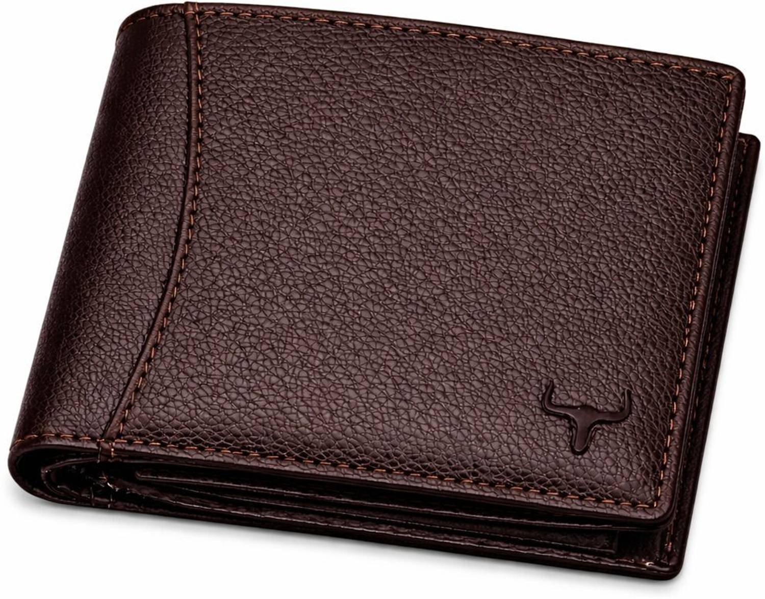 WILD NAPA Men Brown Leather Wallet - Image 4