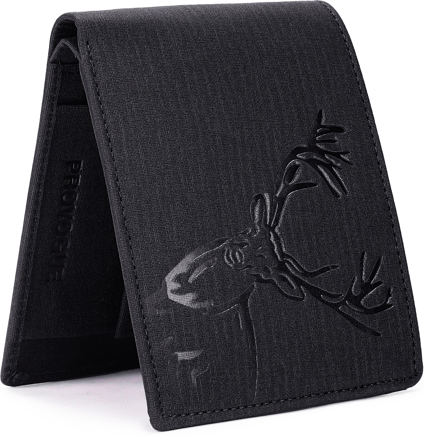 Image of KILLER Men Trendy, Casual, Evening /Party, Travel, Formal Black Artificial Leather Wallet