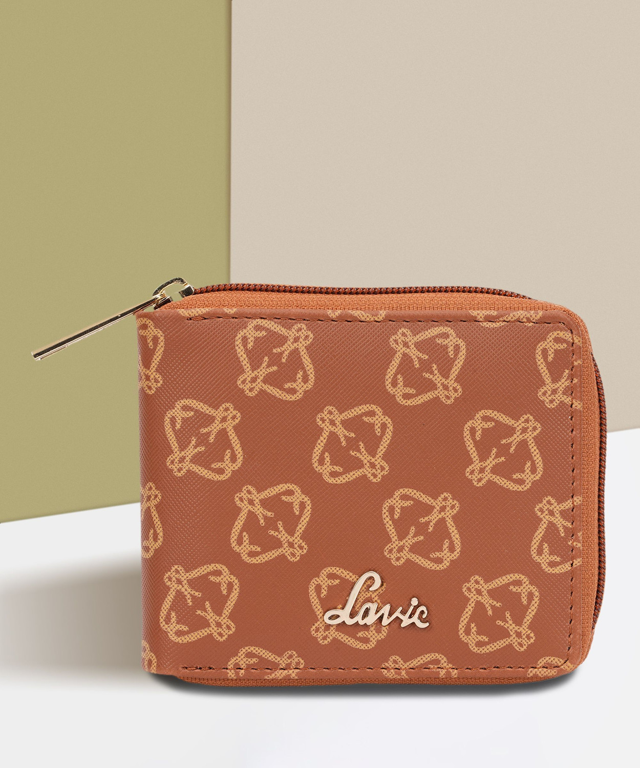 Image of LAVIE Women Casual Tan Artificial Leather Wallet