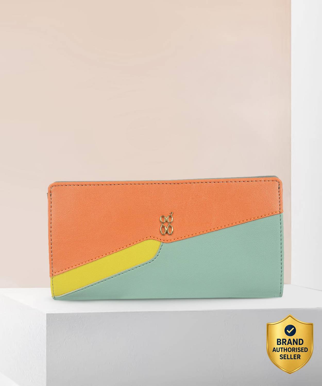 Baggit Women Casual Blue Artificial Leather Wallet