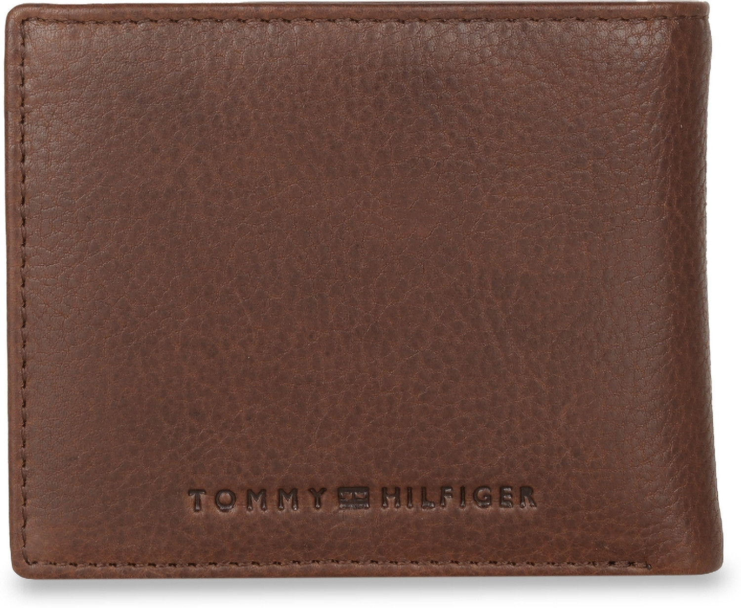 Image of TOMMY HILFIGER Men Casual, Formal Brown Genuine Leather Wallet
