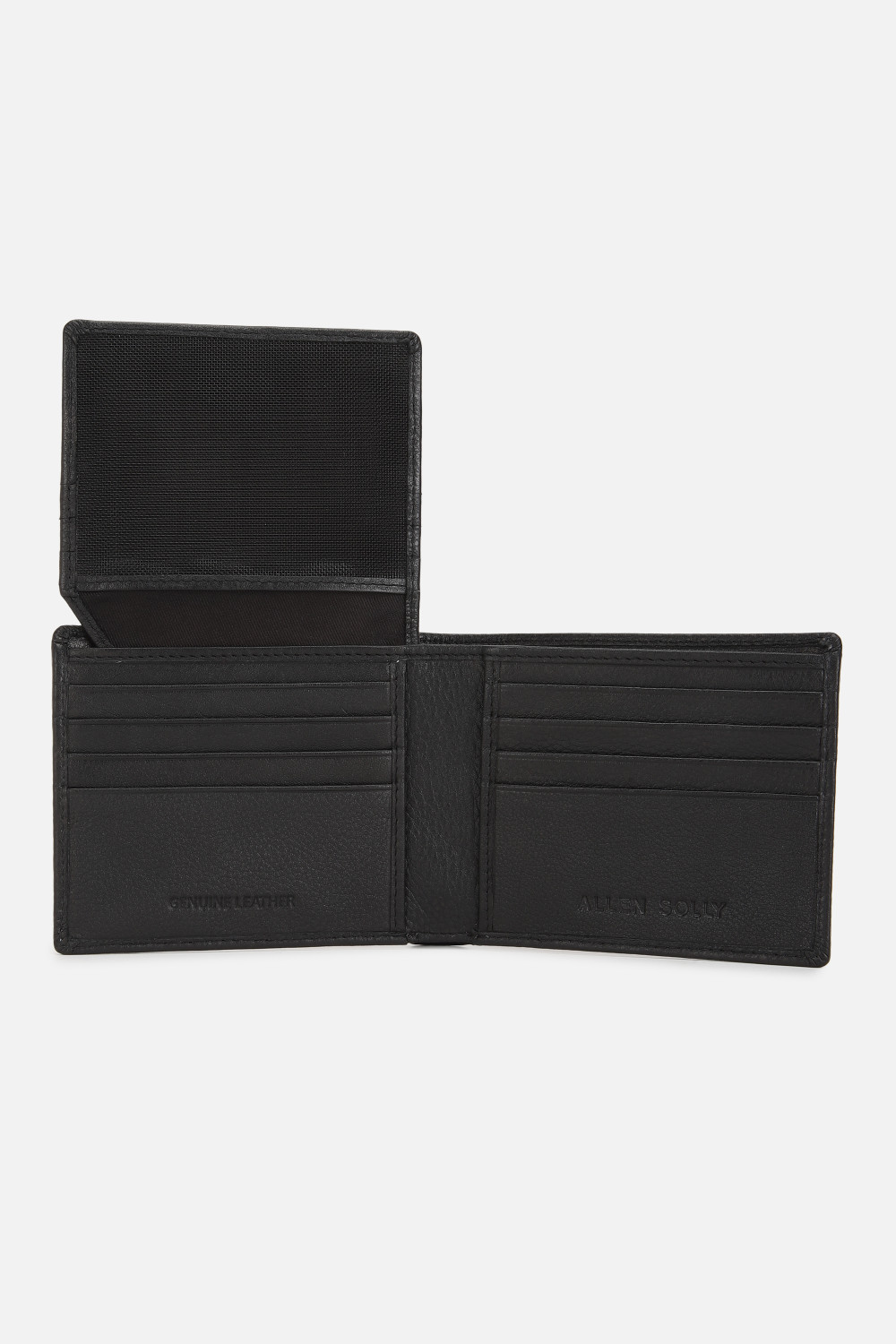 Image of Allen Solly Men Casual Black Genuine Leather Wallet
