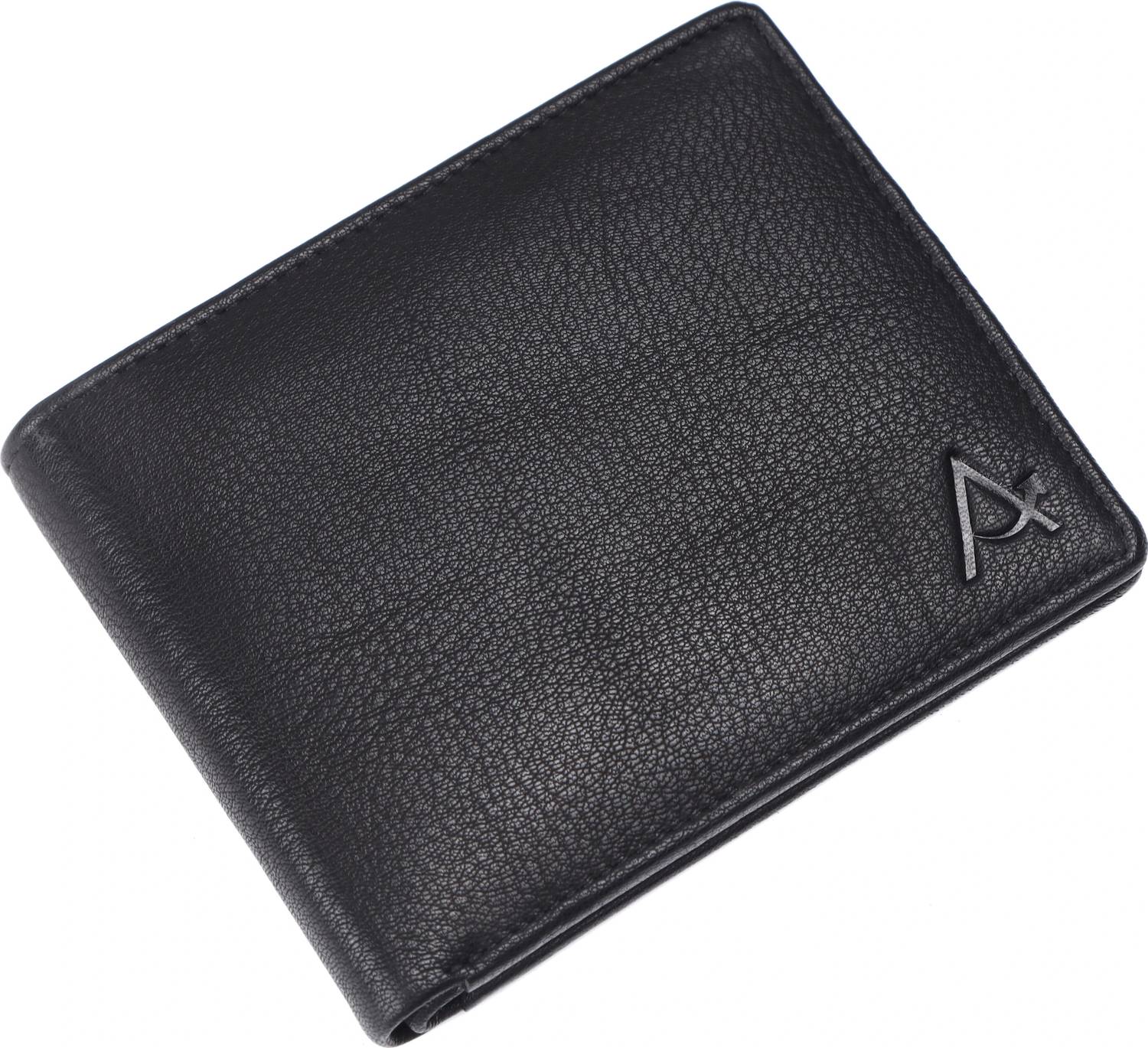 ABOOST Men Casual, Formal, Evening/Party, Travel, Trendy Black Genuine Leather Wallet
