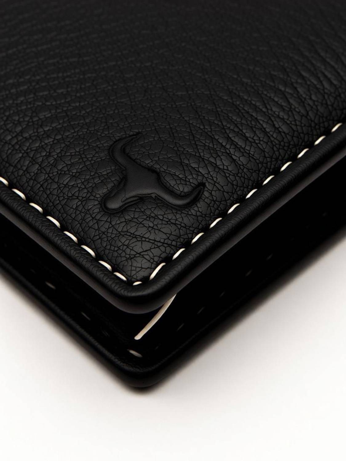 WILD NAPA Men Black Leather Wallet - Image 4