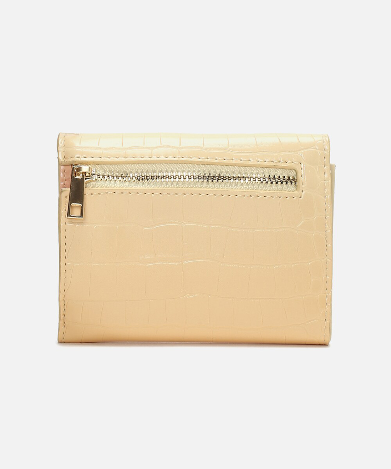Image of VAN HEUSEN Women Casual Yellow Genuine Leather Wallet