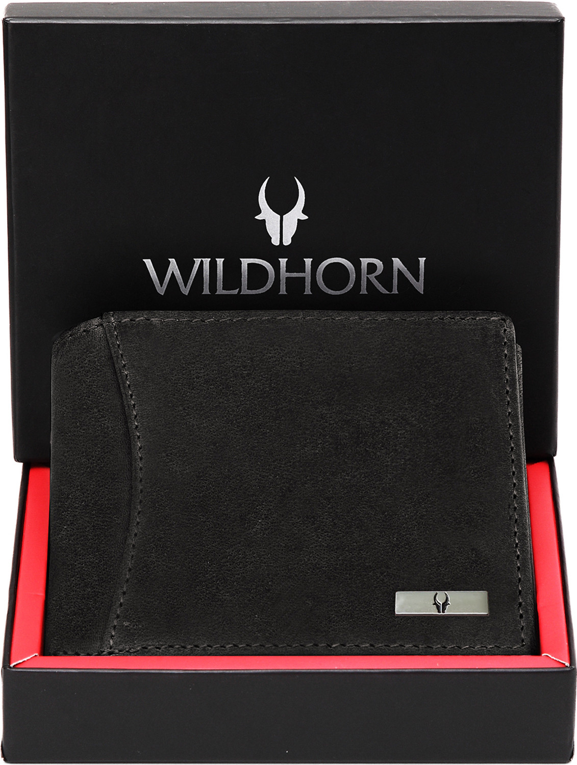 Image of WILDHORN Men Casual Brown Genuine Leather Wallet