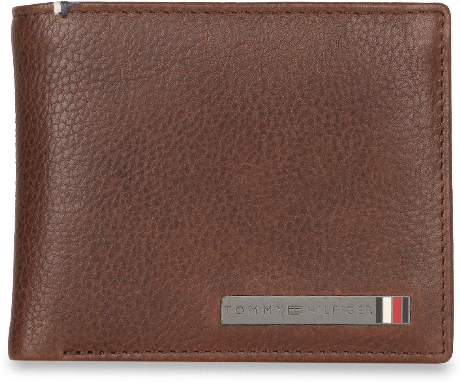 Image of TOMMY HILFIGER Men Casual, Formal Brown Genuine Leather Wallet