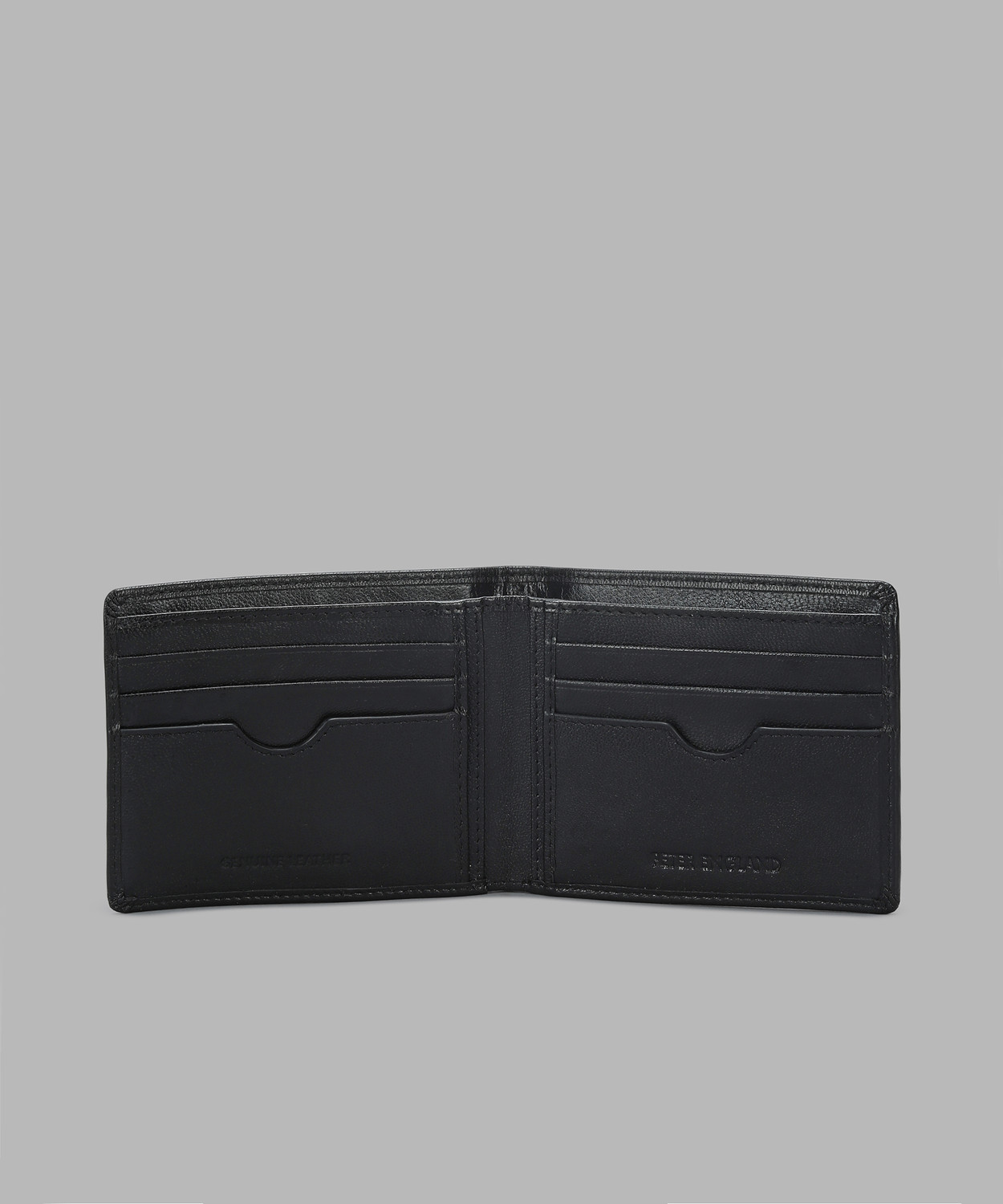 Image of PETER ENGLAND Men Formal Black Genuine Leather Wallet