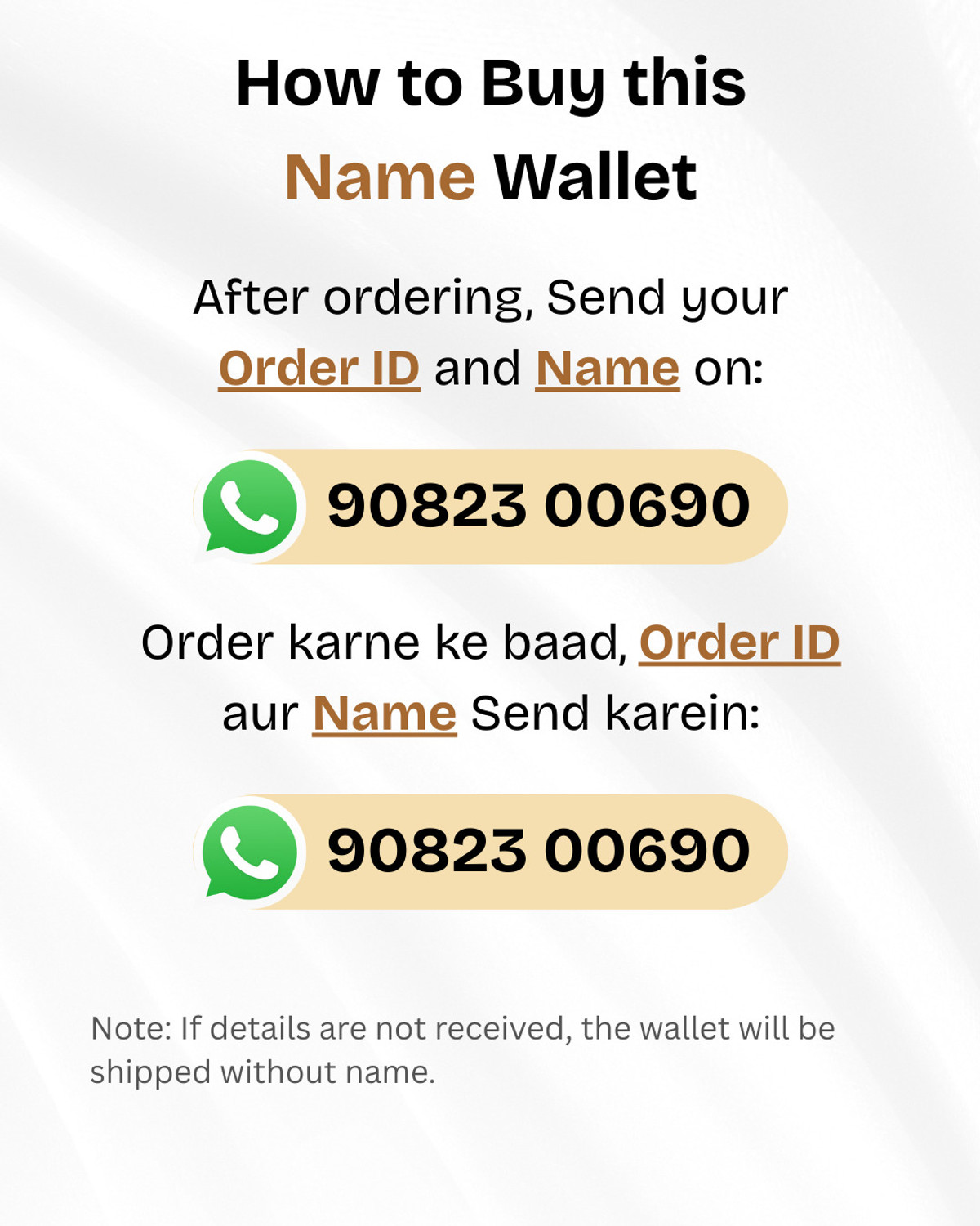 Image of FoldCraft Men Formal, Casual, Evening /Party, Ethnic, Travel, Trendy Brown Artificial Leather Wallet
