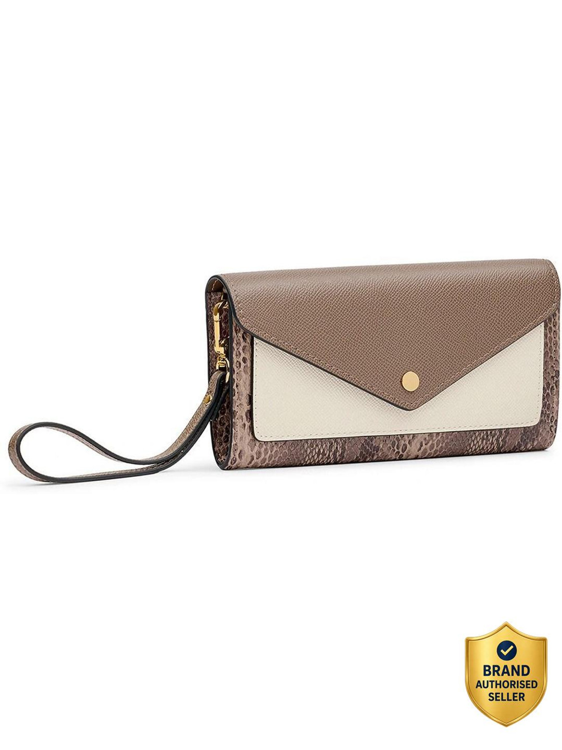 Image of Miraggio Women Beige Artificial Leather Wallet