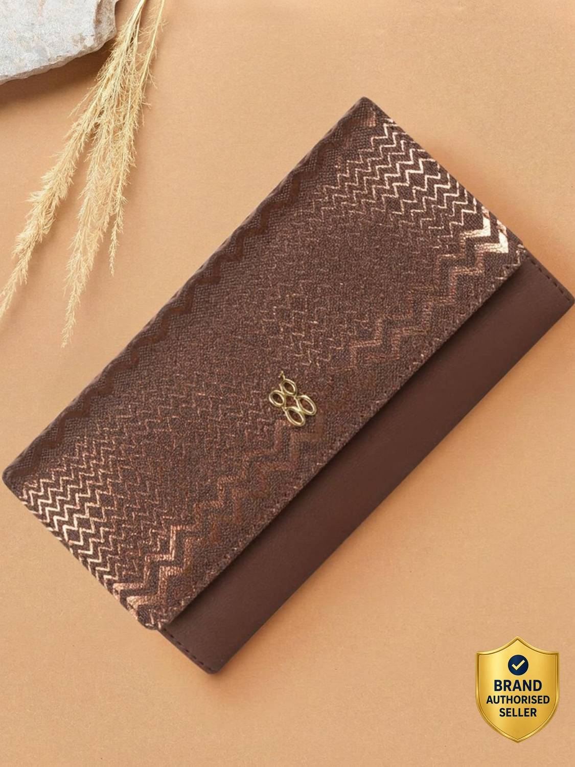 Baggit Women Casual Brown Artificial Leather Wallet