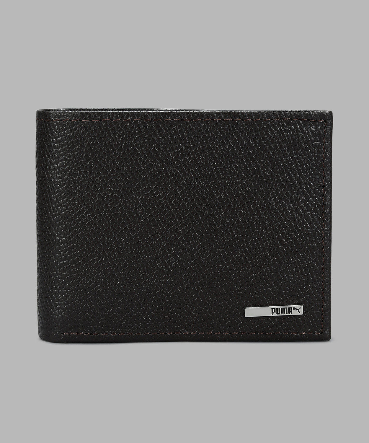 Image of PUMA Men & Women Black Artificial Leather Wallet