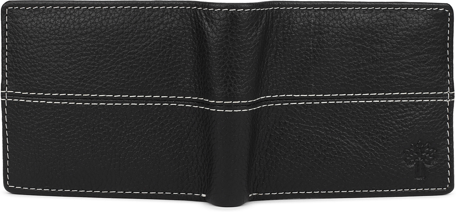 Image of WOODLAND Men Casual Black Genuine Leather Wallet