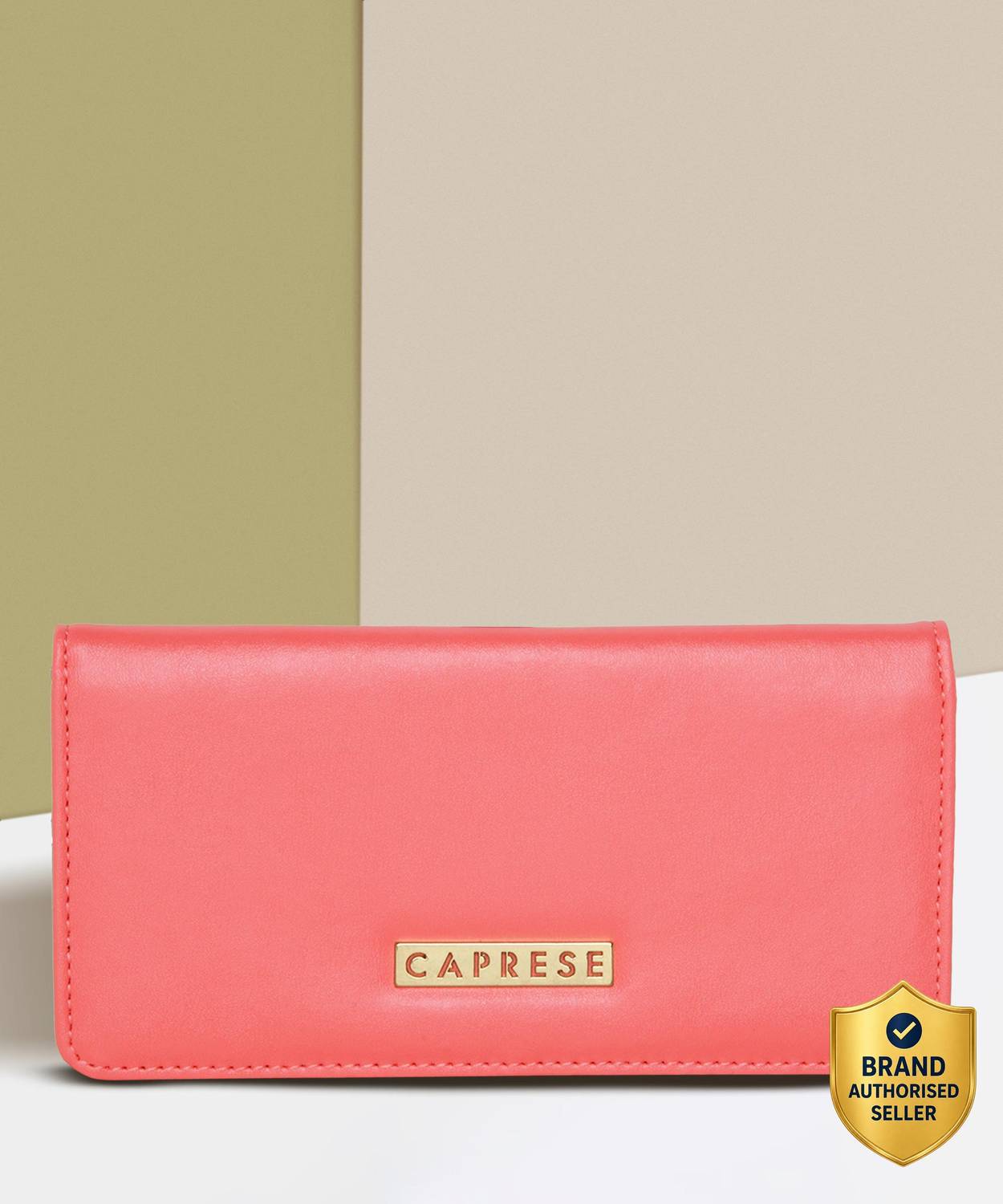 Caprese Women Casual Pink Artificial Leather Wallet