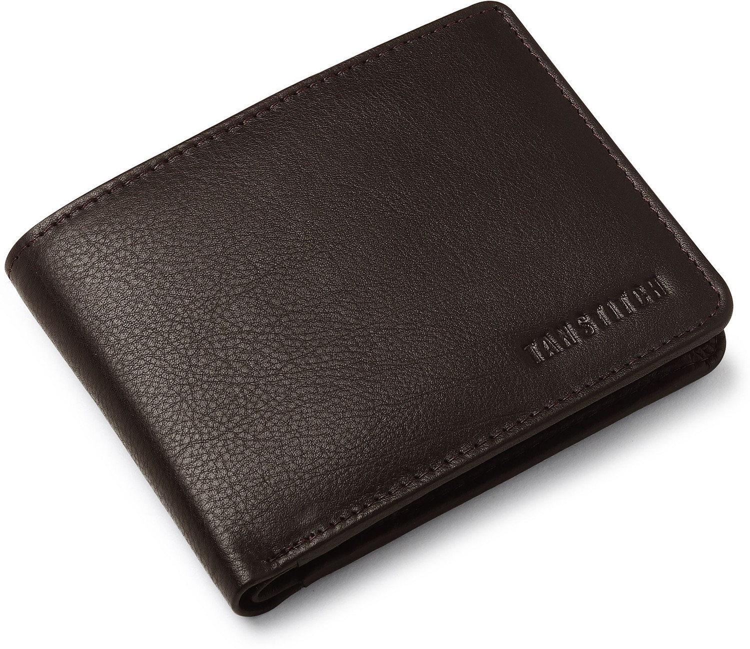 Image of TANSTITCH Men Casual, Trendy, Travel, Formal Brown Genuine Leather Wallet