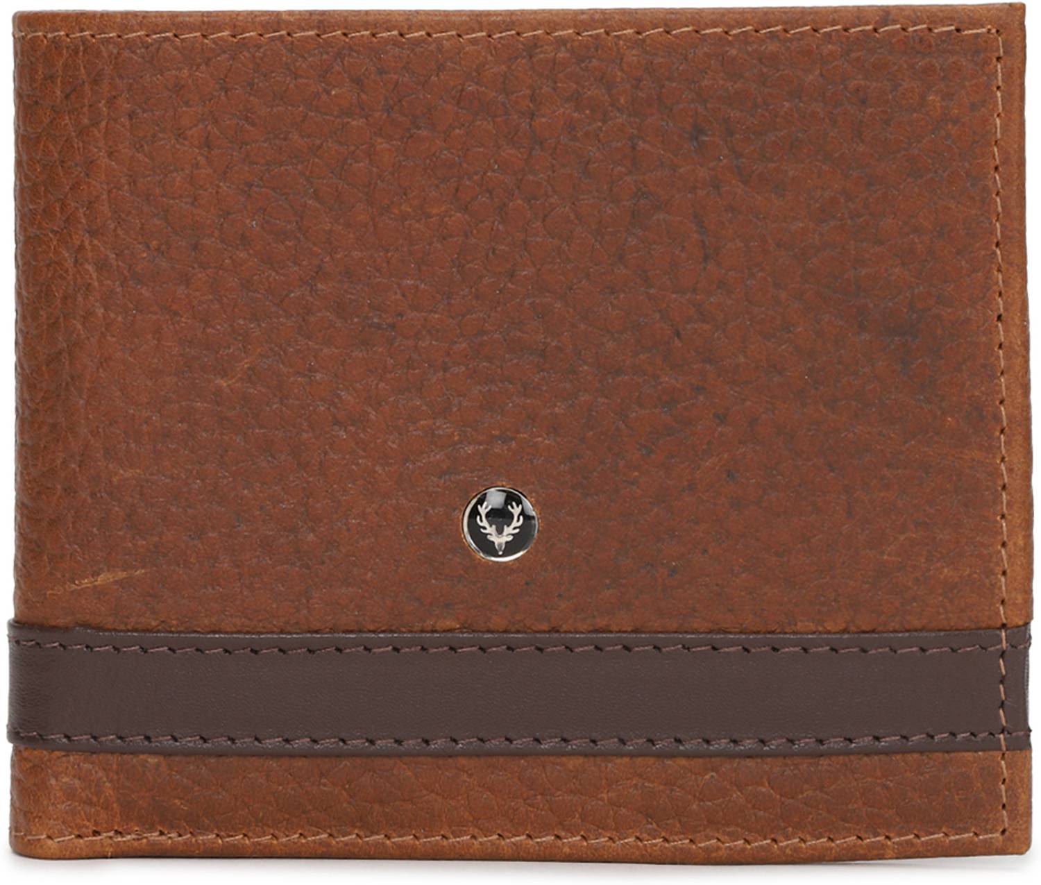 Allen Solly Men Beige Genuine Leather Wallet