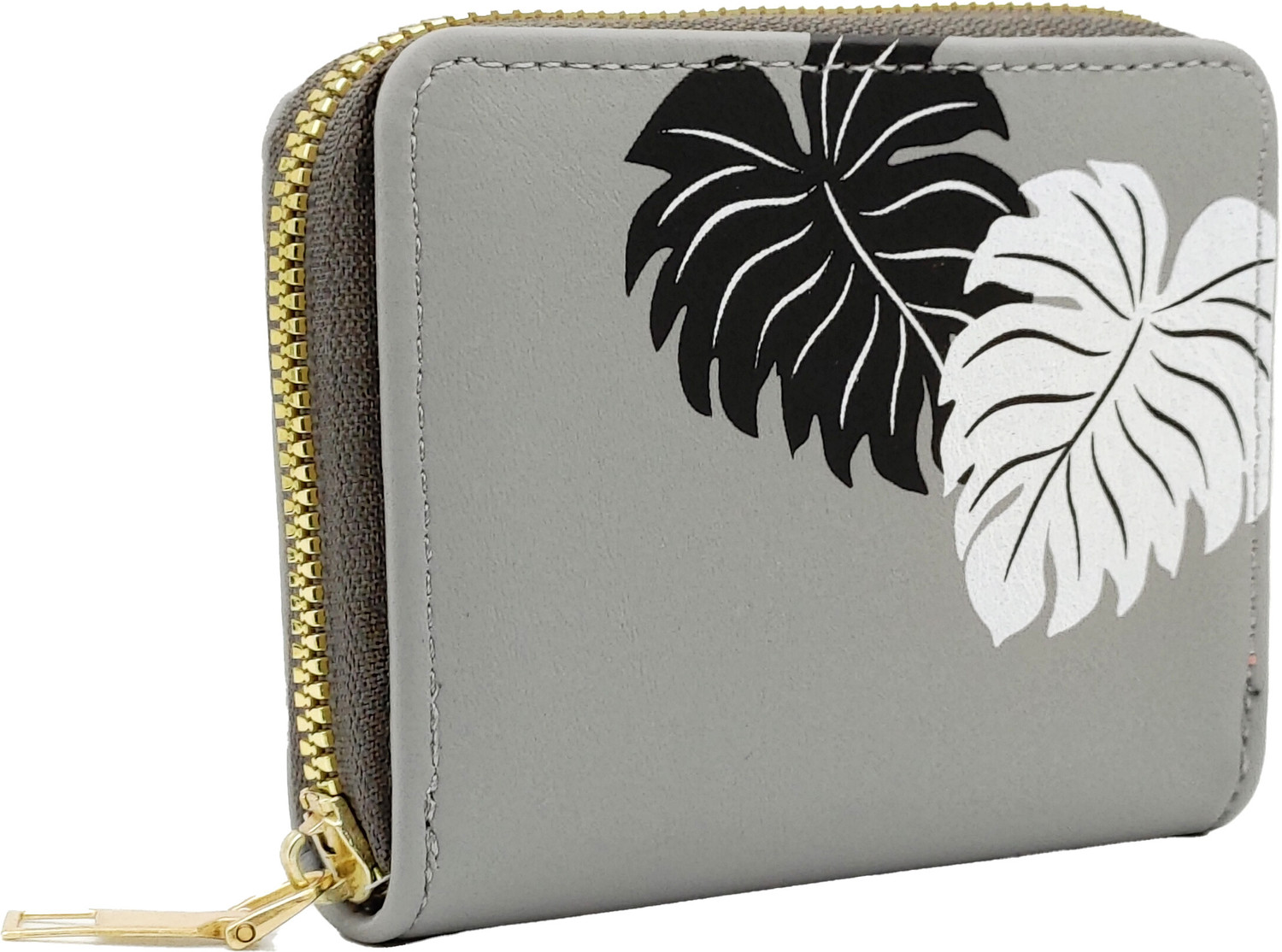 Image of valerie Women Casual Grey Artificial Leather Card Holder