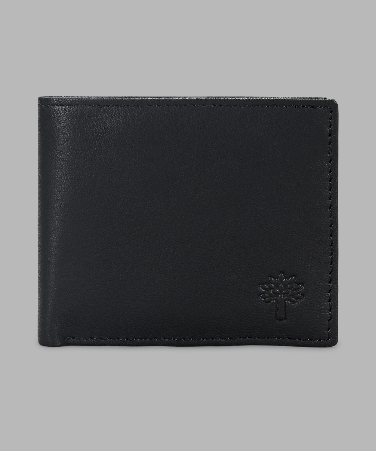 Image of WOODLAND Men Casual Black Genuine Leather Wallet