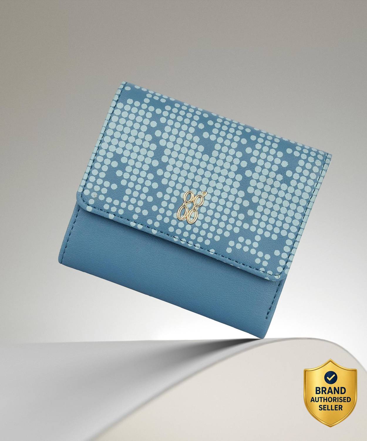 Baggit Women Casual Blue Artificial Leather Wallet