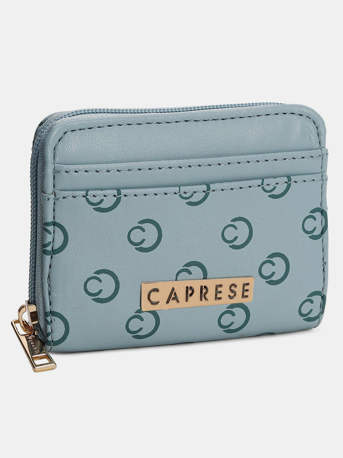 Image of Caprese Women Casual Blue Artificial Leather Wallet
