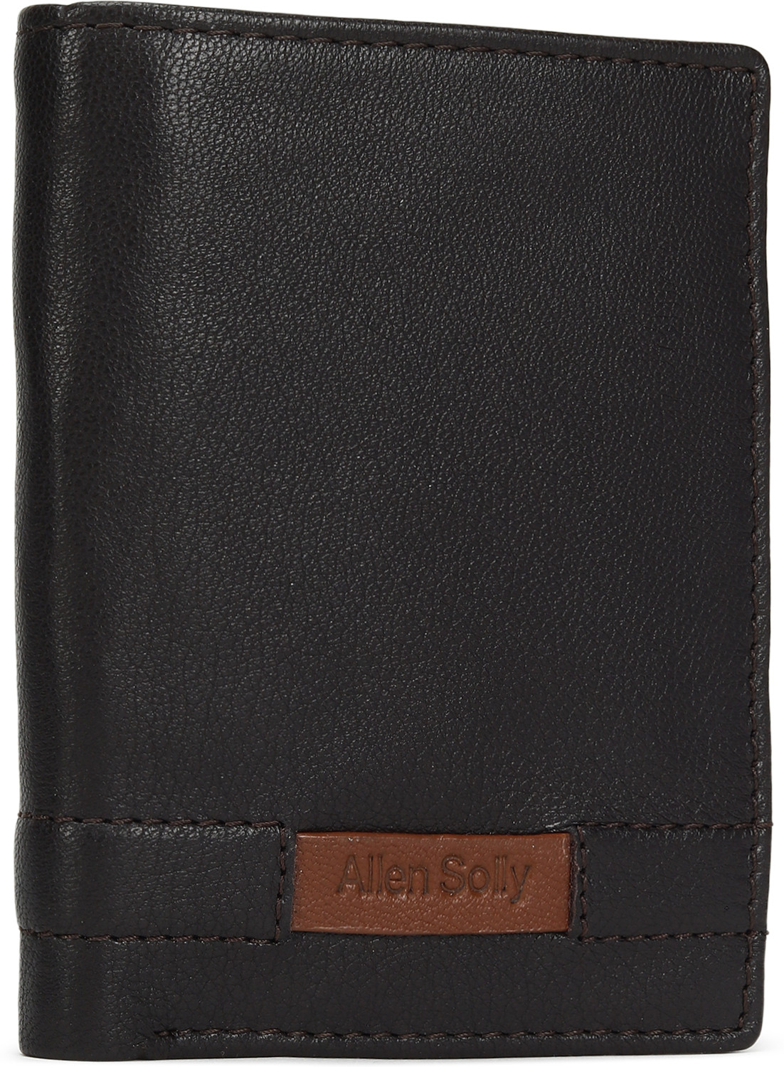 Image of Allen Solly Men Black Genuine Leather Wallet