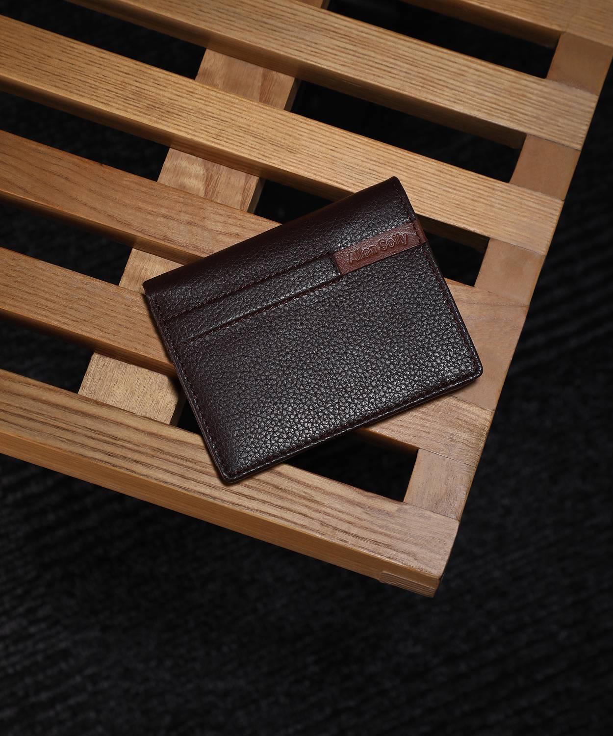 Allen Solly Men Brown Genuine Leather Wallet