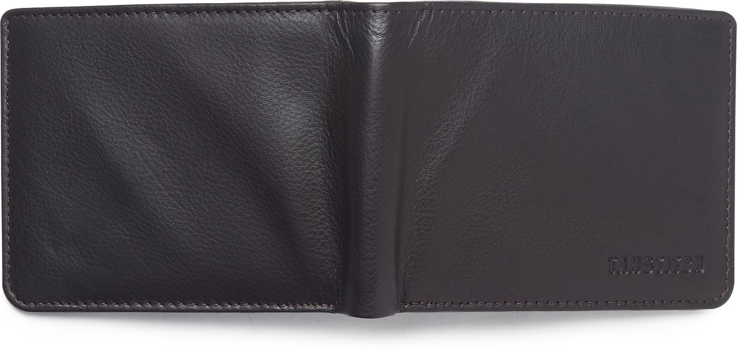 Image of TANSTITCH Men Casual, Trendy, Travel, Formal Brown Genuine Leather Wallet