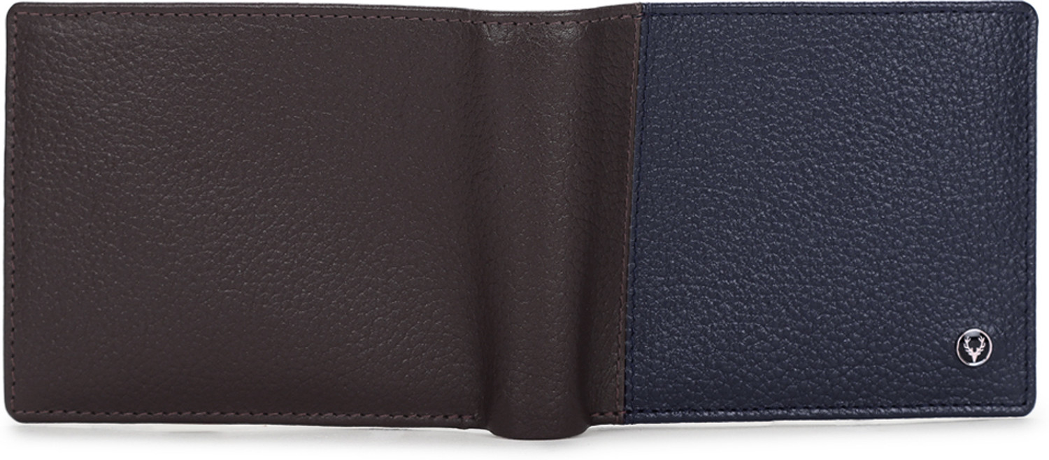 Image of Allen Solly Men Brown Genuine Leather Wallet (6 Card Slots)