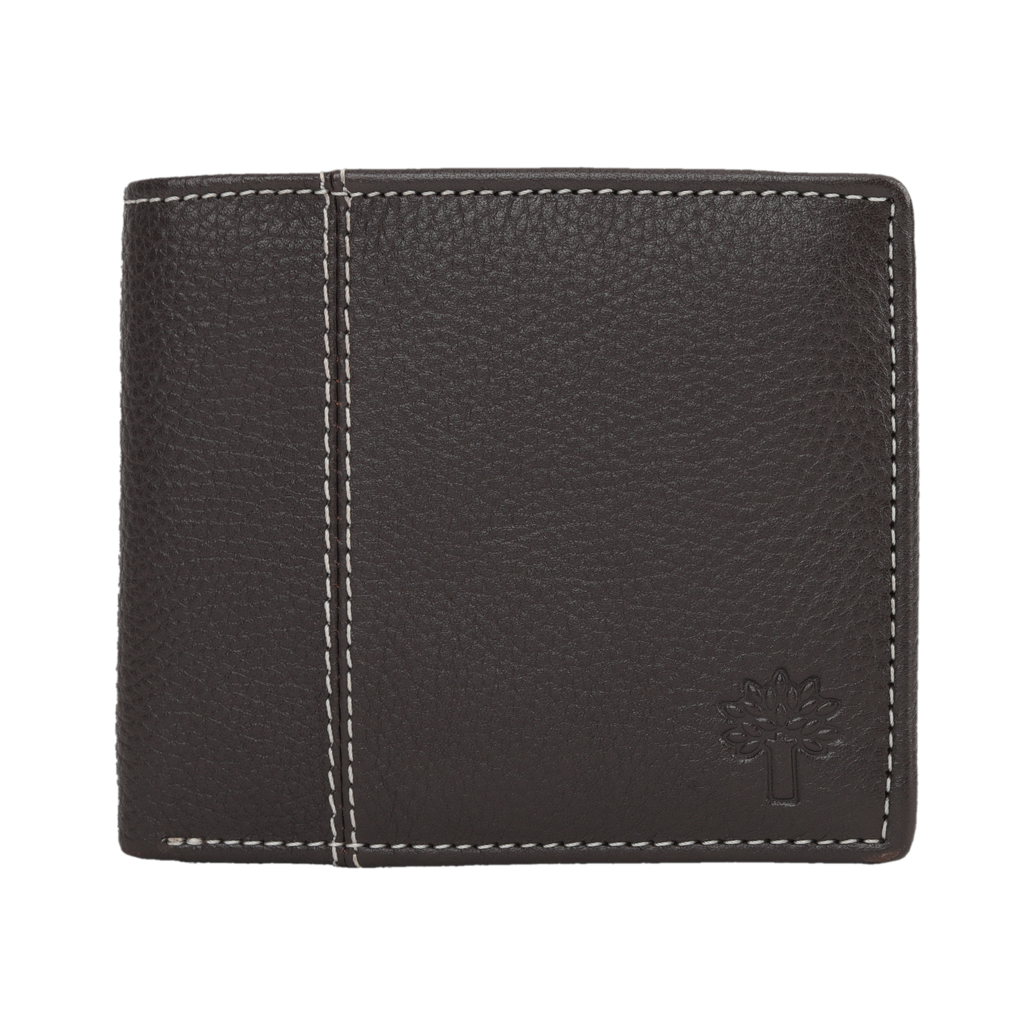 Image of WOODLAND Men Casual Brown Genuine Leather Wallet