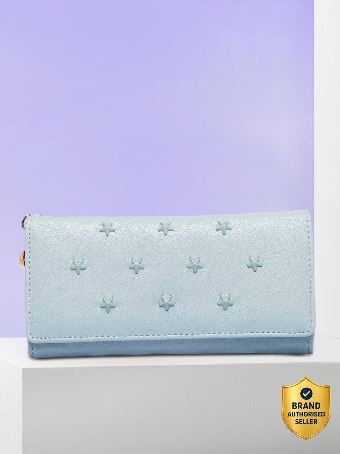 Caprese Women Blue Artificial Leather Wallet