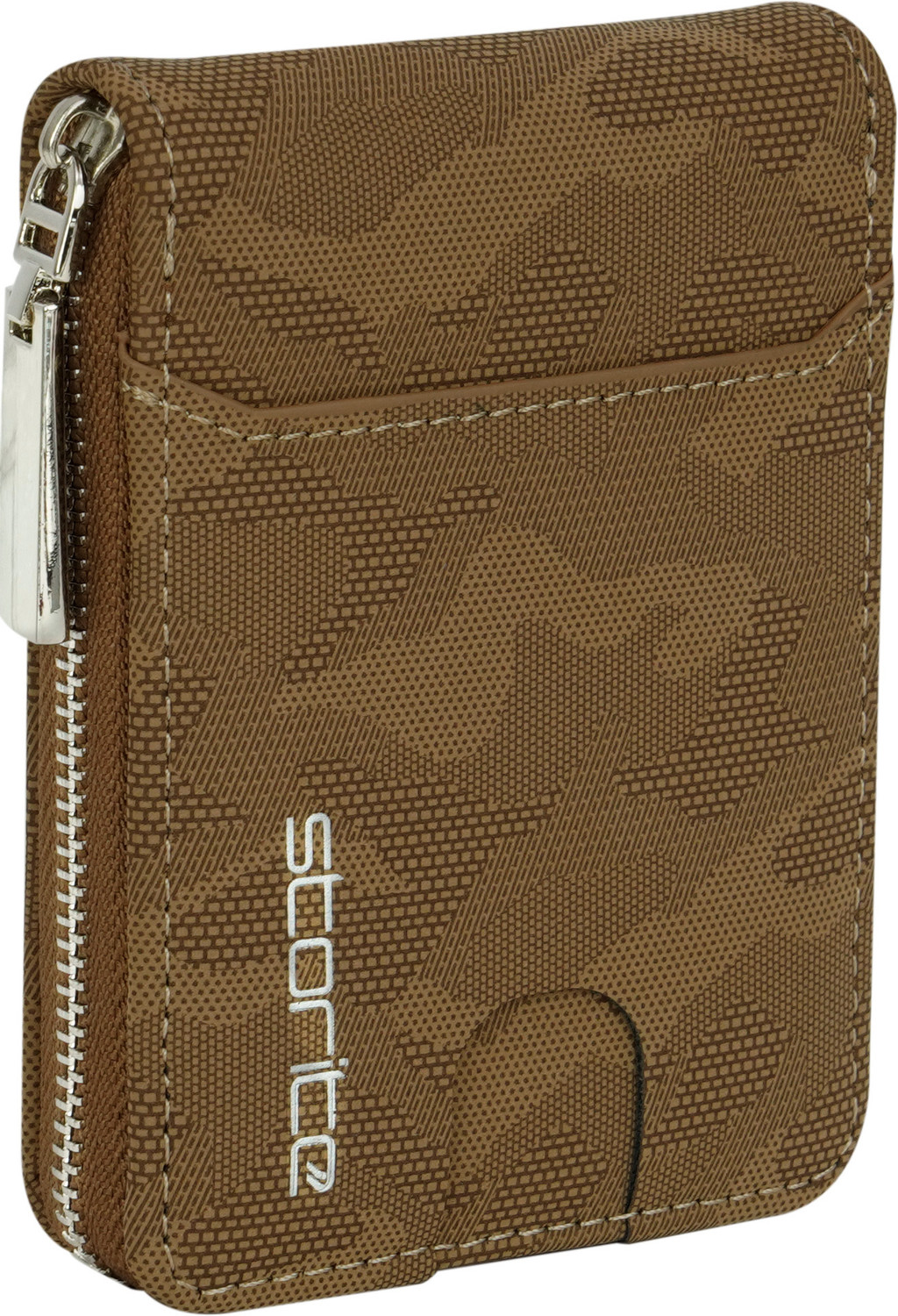 STORITE Men & Women Casual, Formal, Travel, Trendy Brown Artificial Leather Card Holder