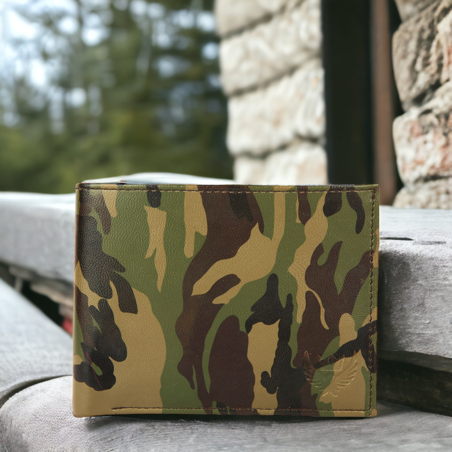 Image of LORENZ Boys Khaki Artificial Leather Wallet