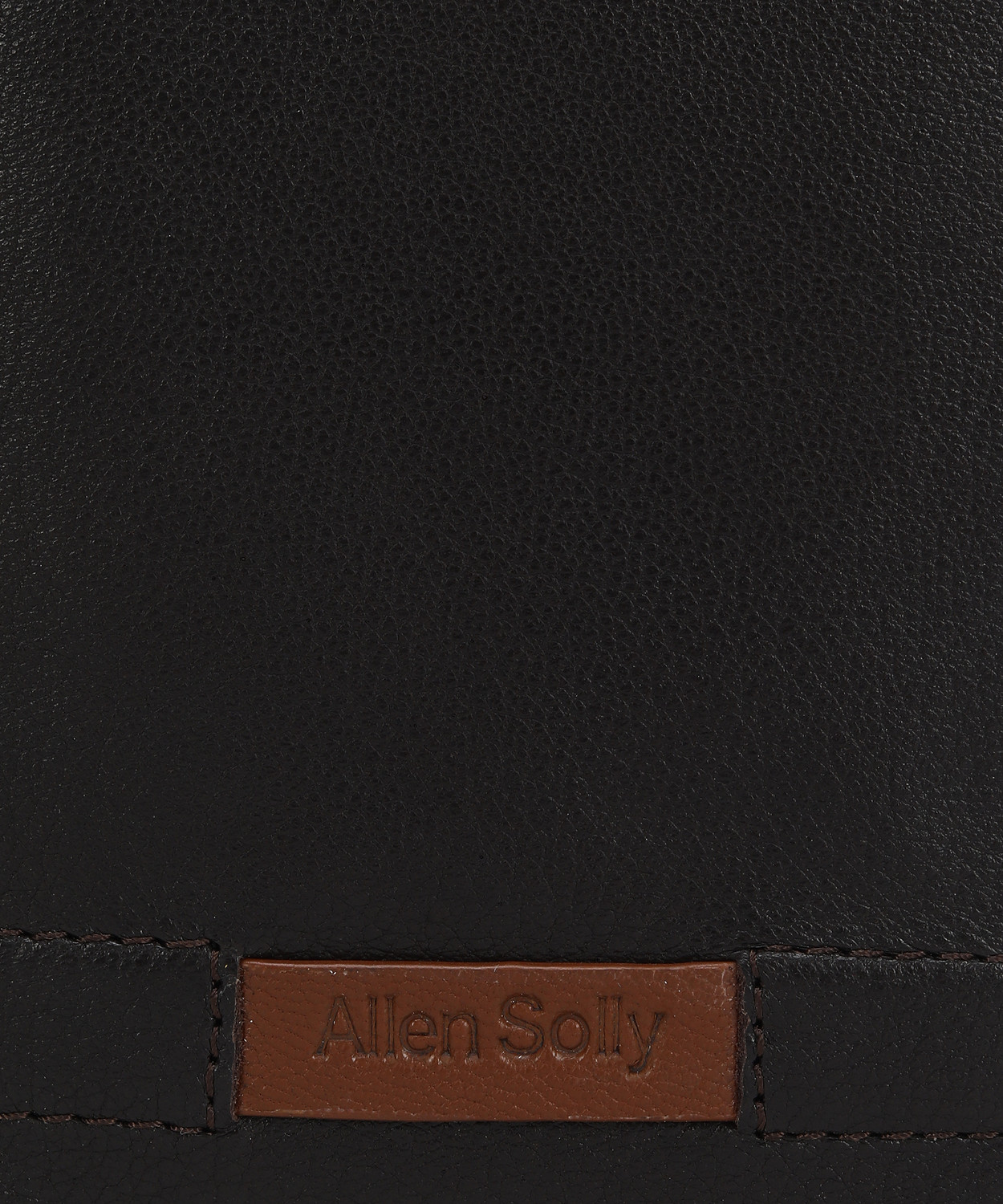 Image of Allen Solly Men Black Genuine Leather Wallet